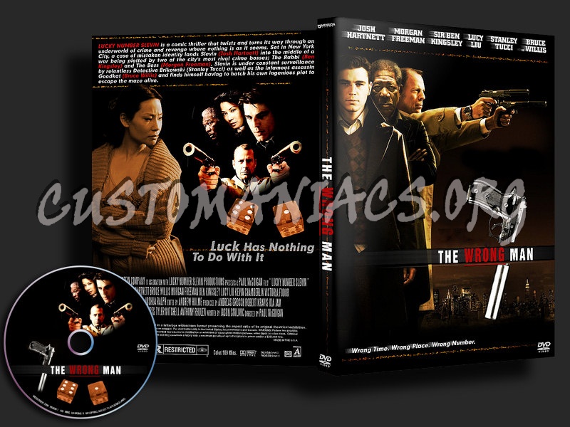 The Wrong Man dvd cover