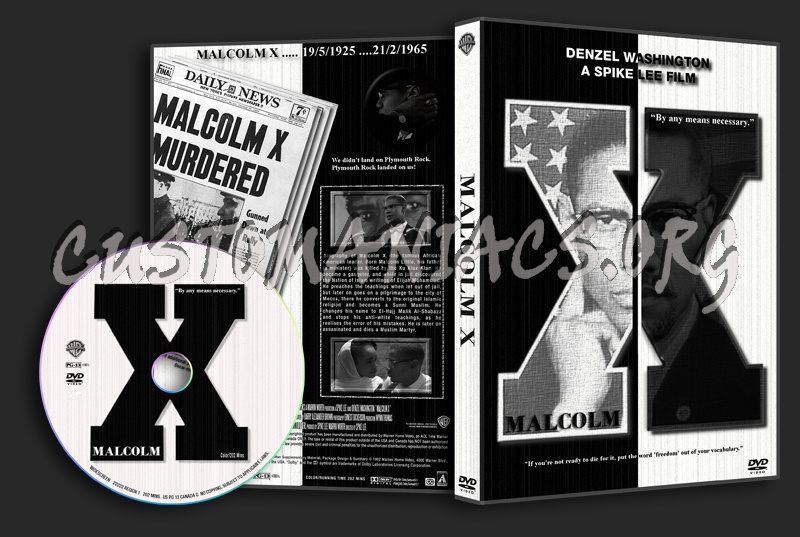 Malcolm X dvd cover