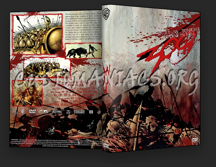 300 dvd cover