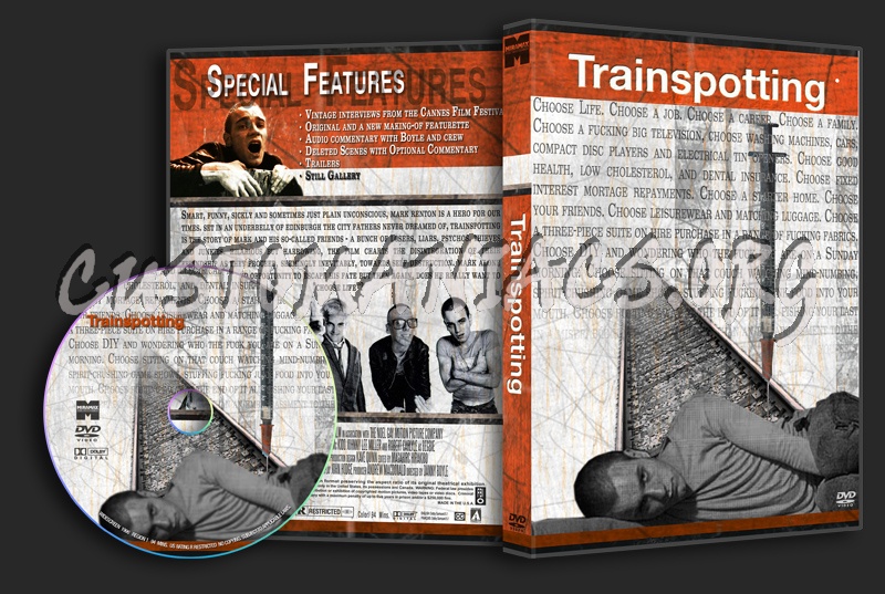 Trainspotting dvd cover