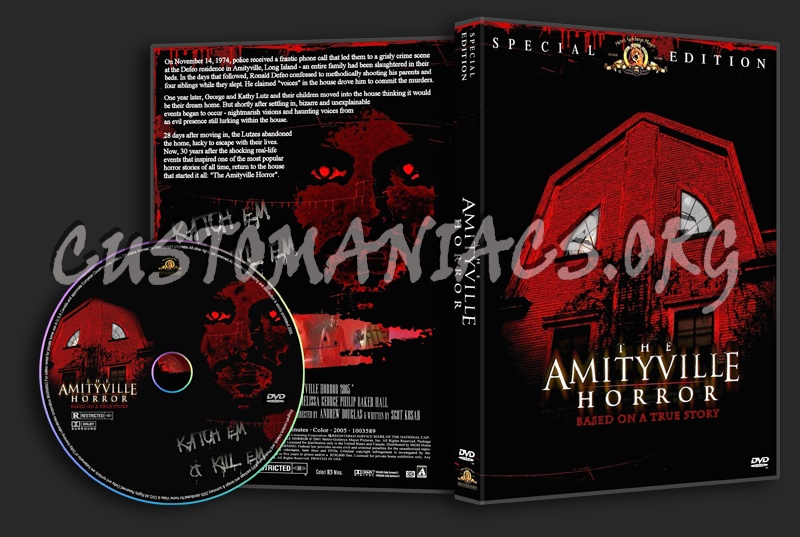 The Amityville Horror dvd cover