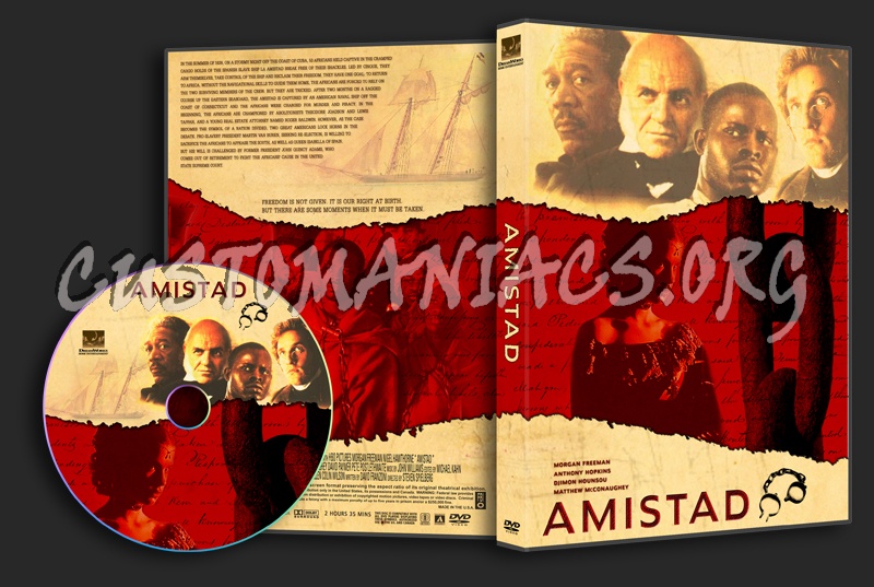 Amistad dvd cover