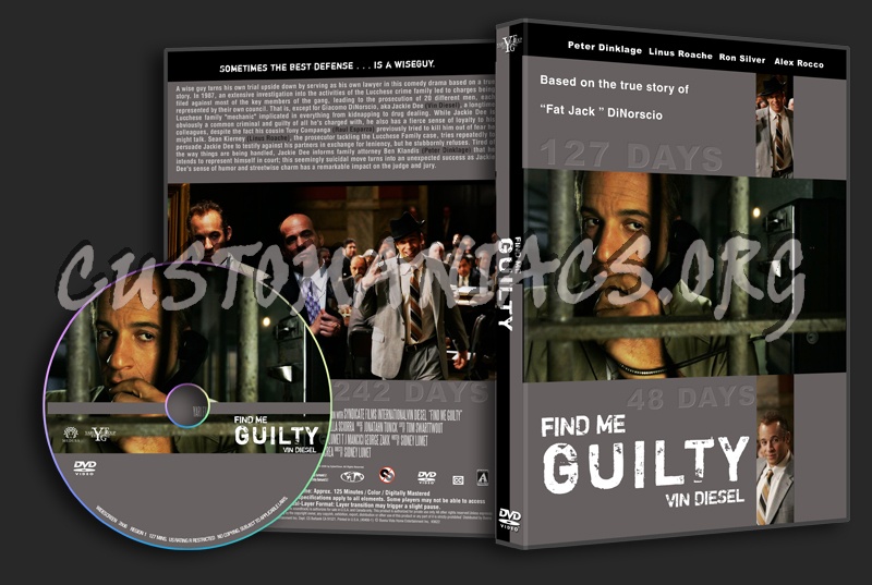 Find Me Guilty dvd cover