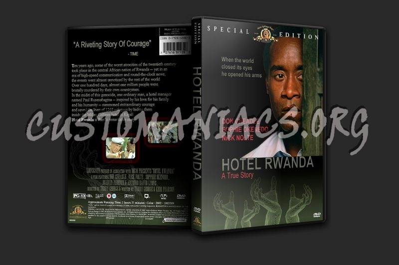 Hotel Rwanda dvd cover