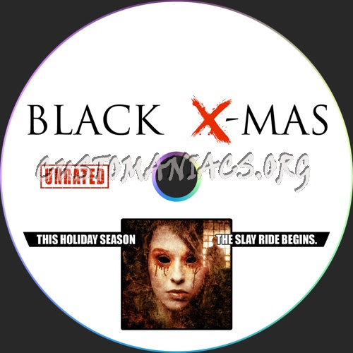 Black Christmas dvd label