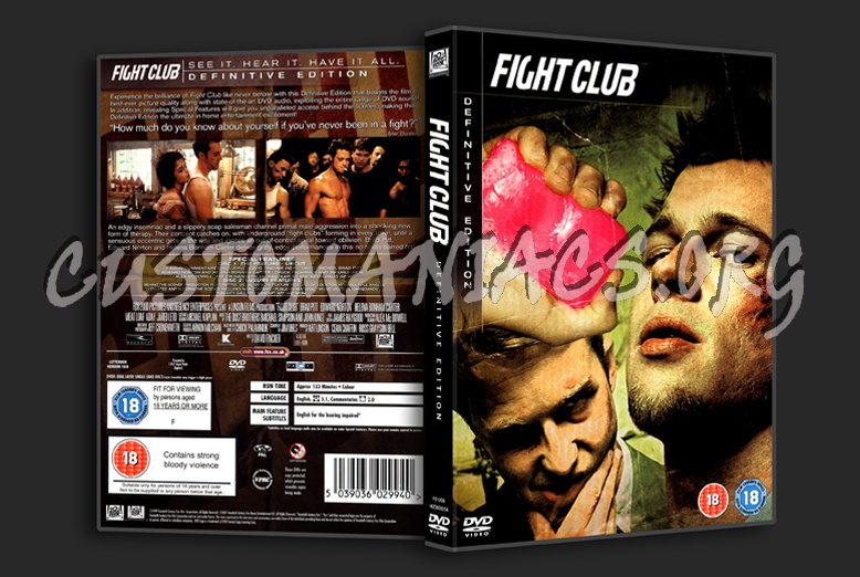 Fight Club - Definitive Edition dvd cover