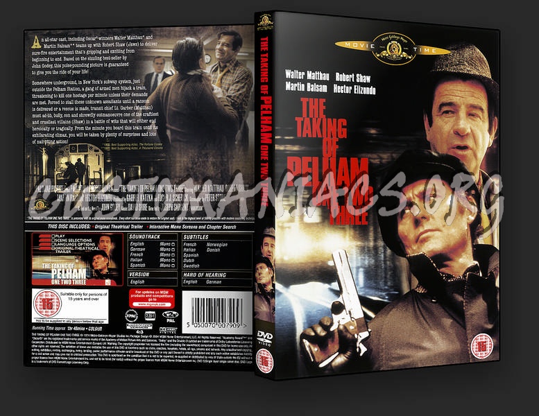 The Taking of Pelham One Two Three dvd cover