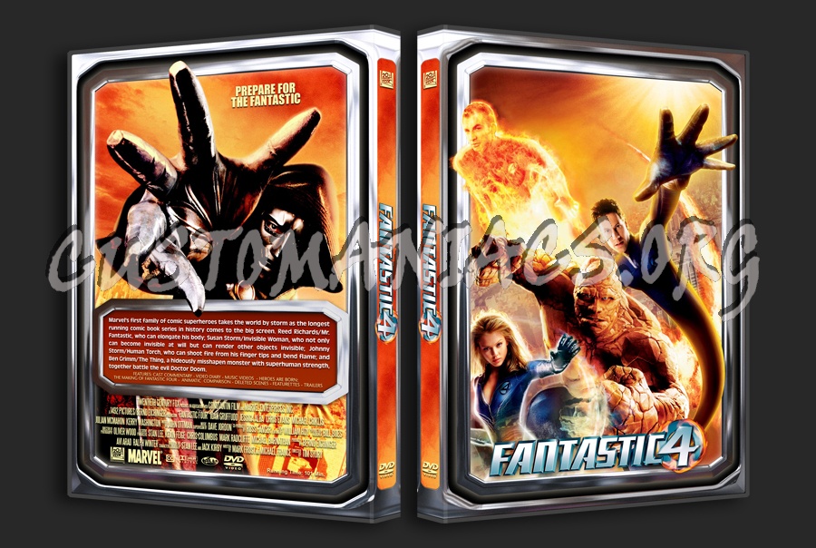 Fantastic Four dvd cover