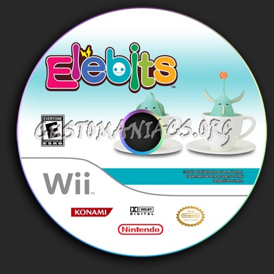 Elebits dvd label