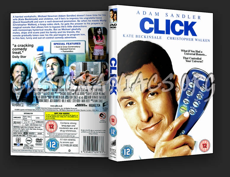 Click dvd cover