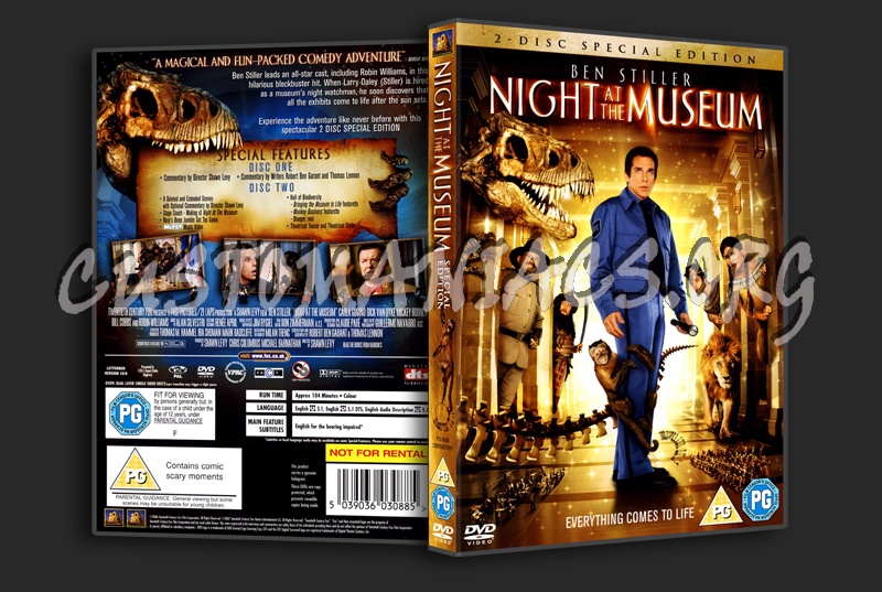 Night At The Museum dvd cover