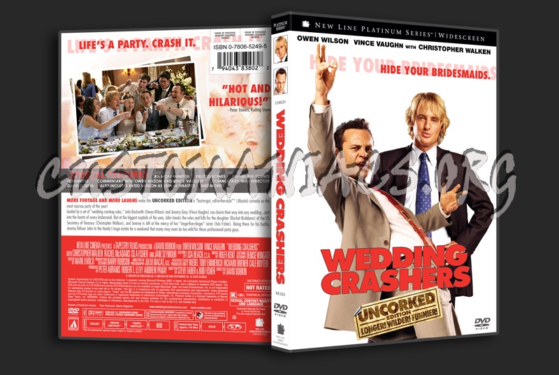 Wedding Crashers dvd cover