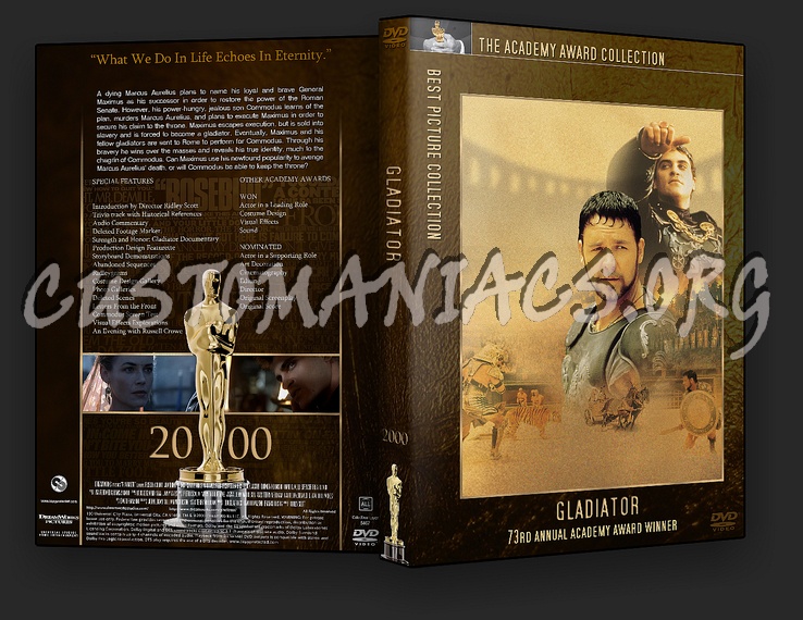 Gladiator - Academy Awards Collection dvd cover