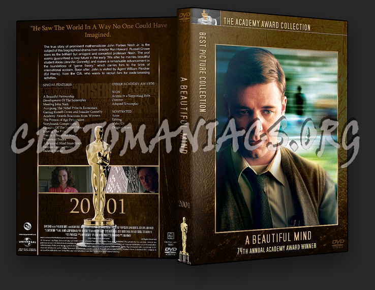 A Beautiful Mind - Academy Awards Collection dvd cover