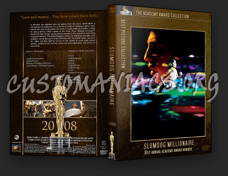 Slumdog Millionaire - Academy Awards Collection dvd cover