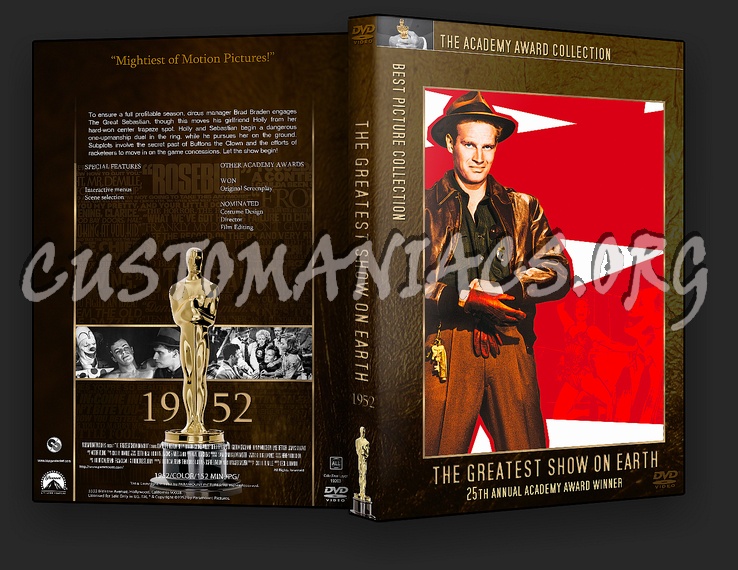 The Greatest Show on Earth - Academy Awards Collection dvd cover