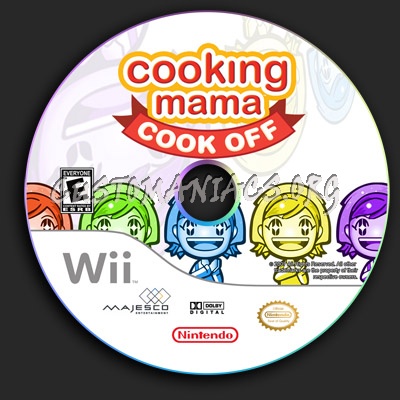 Cookiing Mama Cook Off dvd label