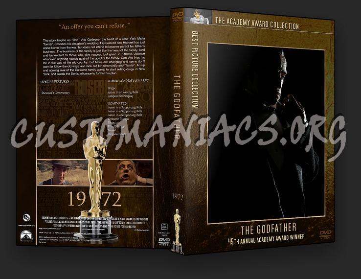 The Godfather - Academy Awards Collection dvd cover