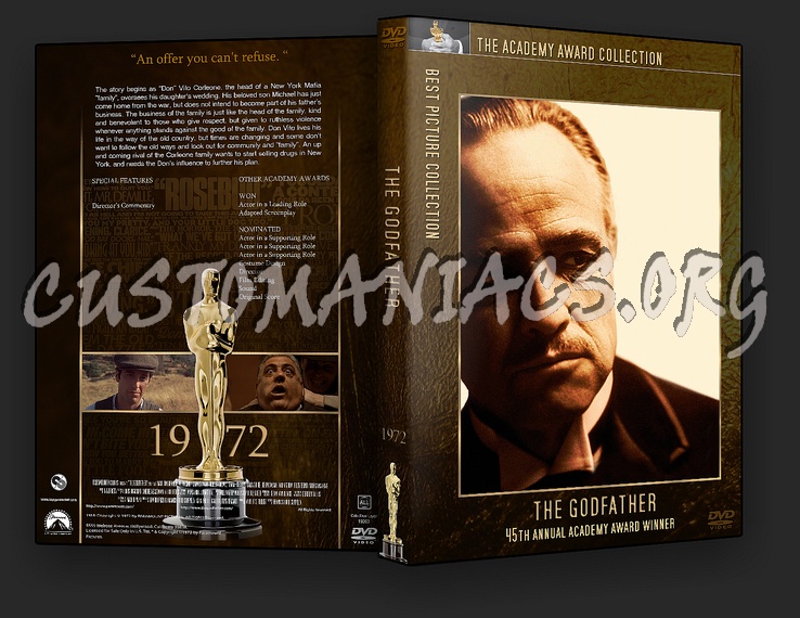The Godfather - Academy Awards Collection dvd cover