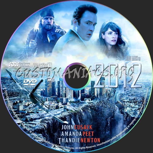 2012 dvd label