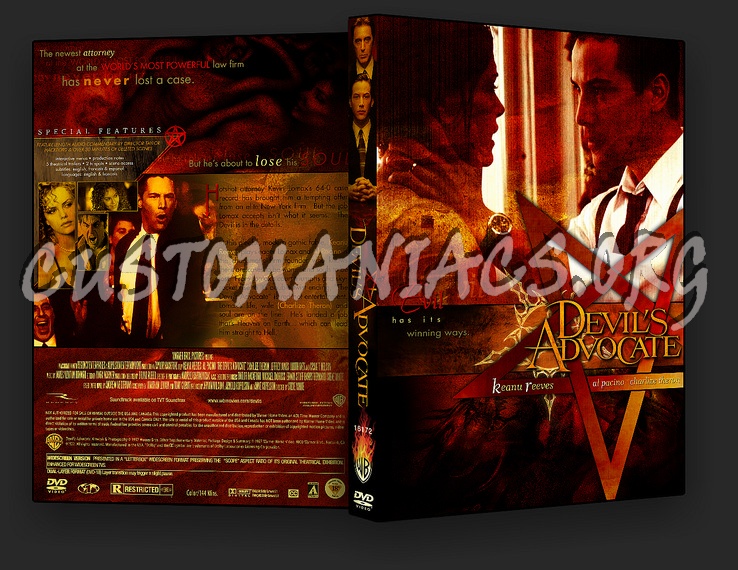 The Devil's Advocate dvd cover