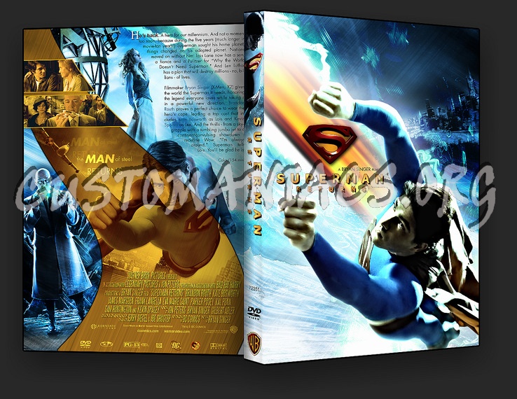 Superman Returns dvd cover