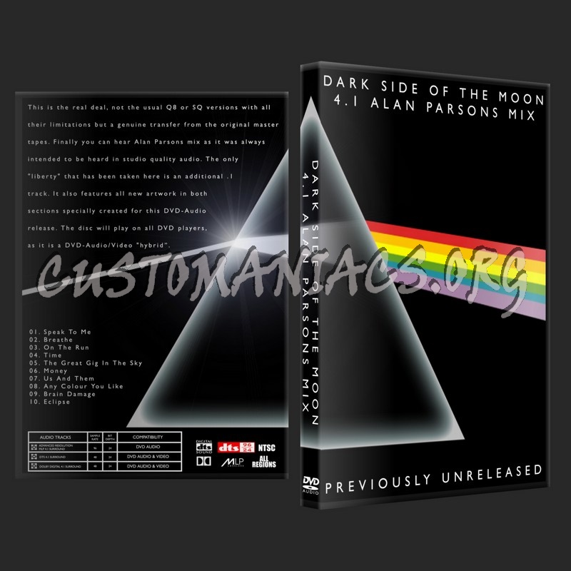 Pink Floyd The Dark Side of the moon dvd cover