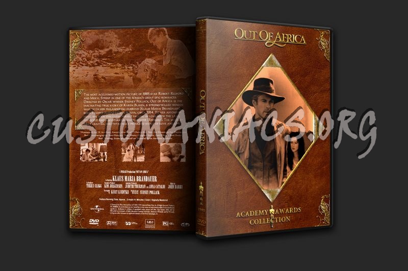 20 Out Of Africa 1985 dvd cover