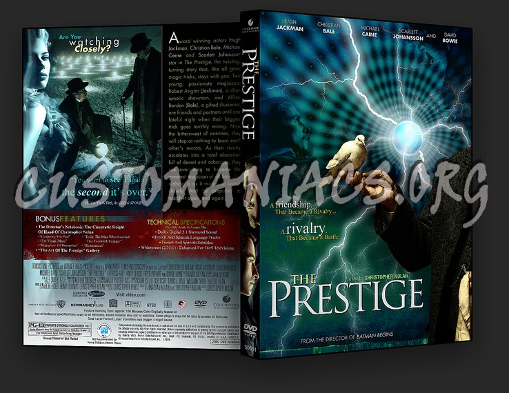 Prestige dvd cover