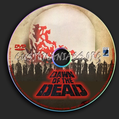 Dawn of the Dead (1978) dvd label