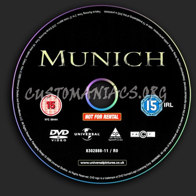 Munich dvd label
