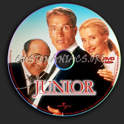 Junior dvd label
