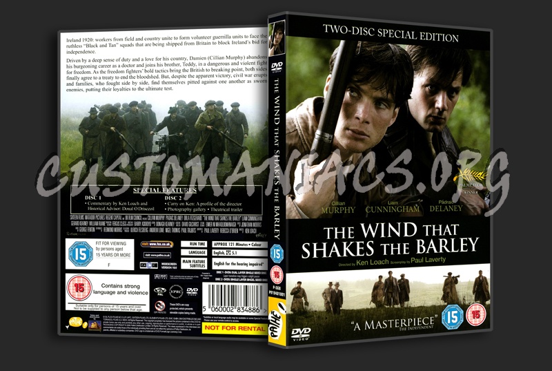 The Wind That Shakes The Barley dvd cover