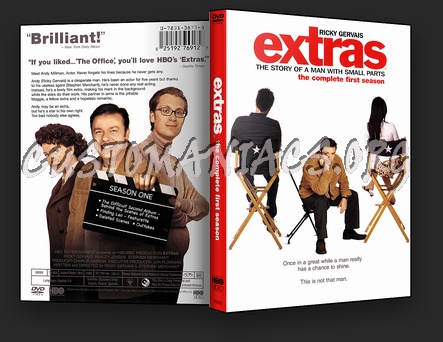 Extras  Season 1 dvd cover