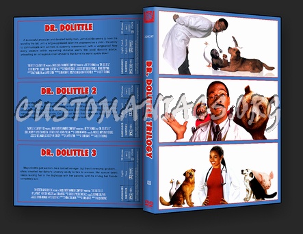 Dr Dolittle Trilogy dvd cover