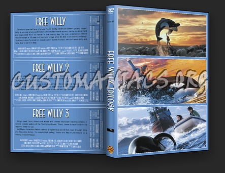 Free Willy Trilogy dvd cover