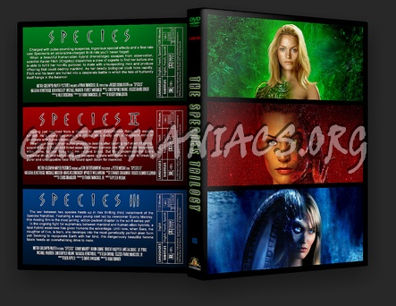 Species Trilogy dvd cover