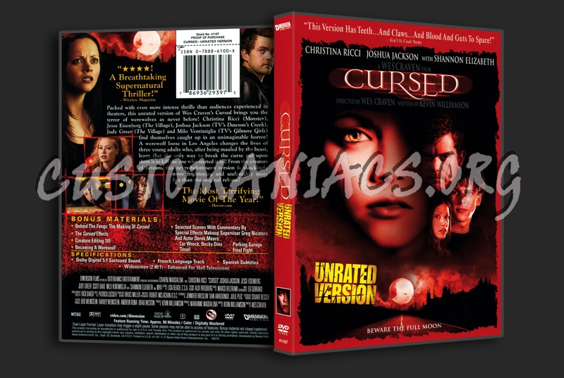 Cursed dvd cover