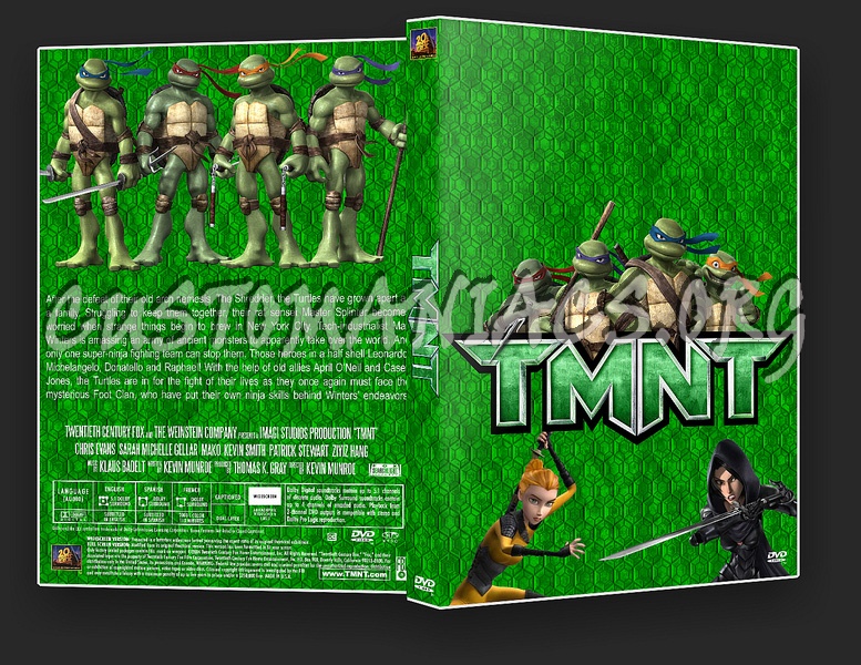 Teenage Mutant Ninja Turtles / TMNT dvd cover