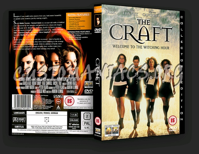 The Craft dvd cover