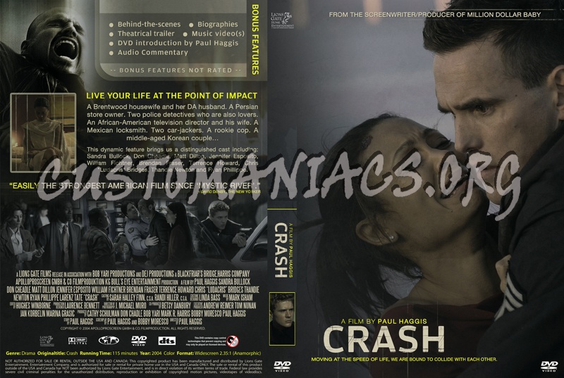 Crash dvd cover