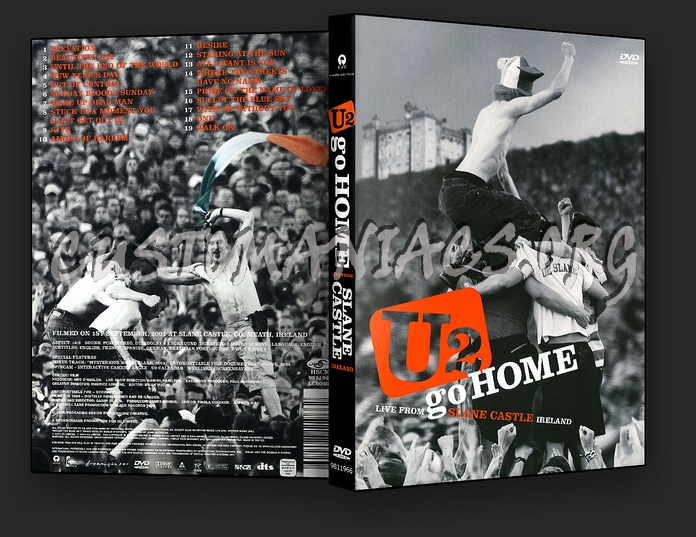 U2 Go Home dvd cover