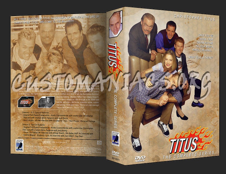 Titus - The Complete Series dvd cover