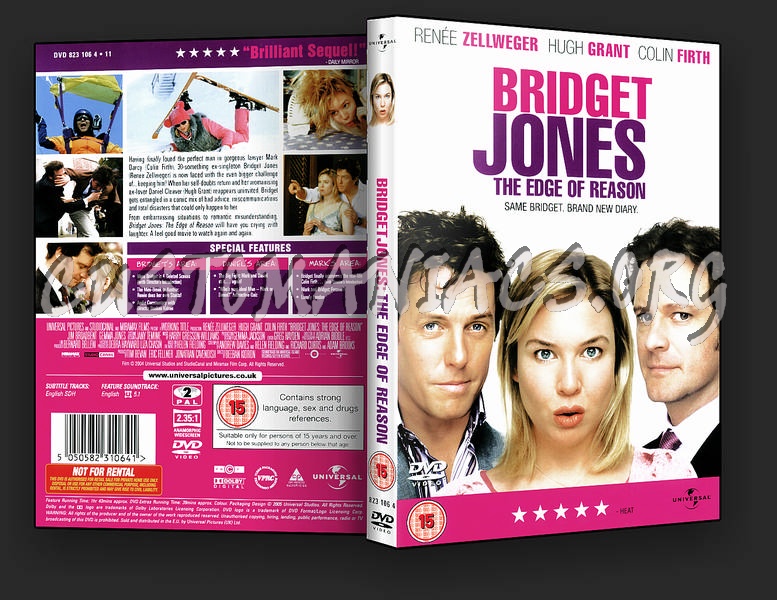 Bridget Jones's The Edge Of Reason dvd cover