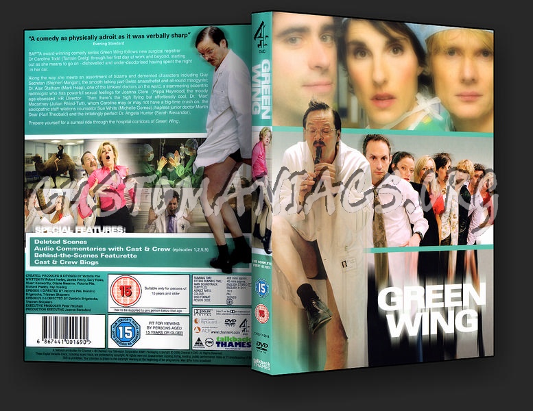 Green Wing Series 1 dvd cover