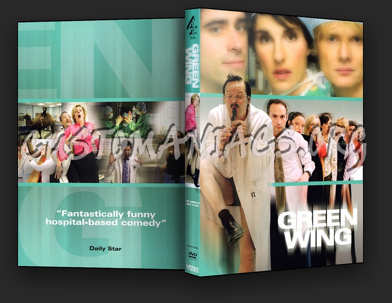 Green Wing Series 1 dvd cover
