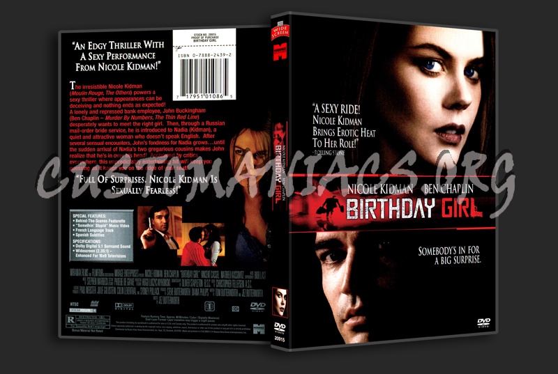 Birthday Girl dvd cover