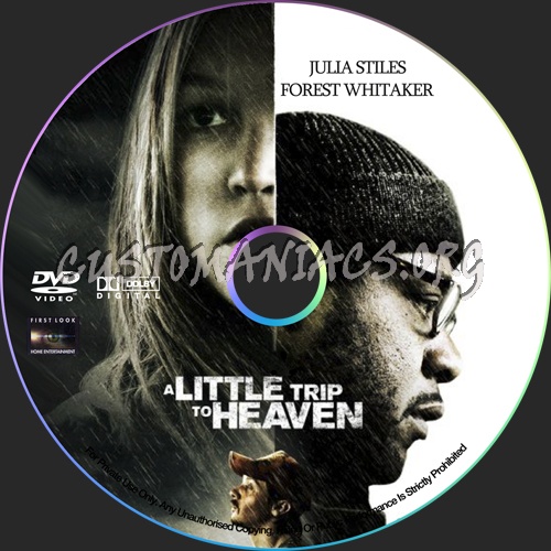 A Little Trip To Heaven dvd label