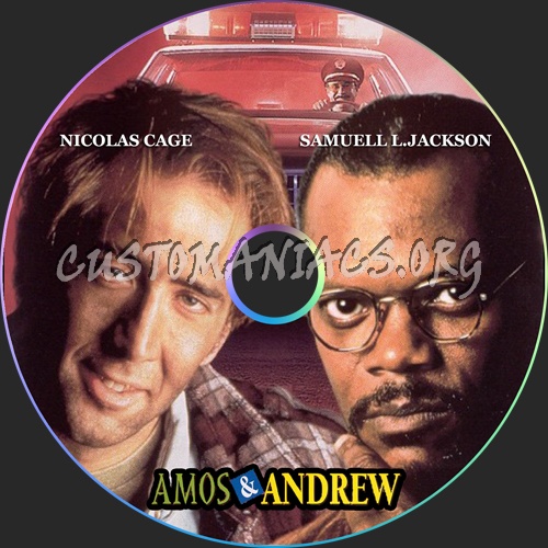 Amos & Andrew dvd label