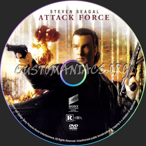 Attack Force dvd label